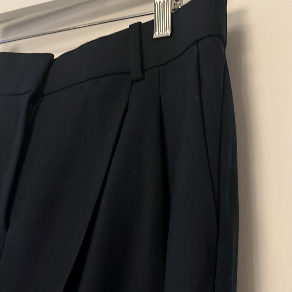 NWOT J.Crew | Essential wide leg pant in Italian city wool crepe | Navy Blue - Picture 5 of 13